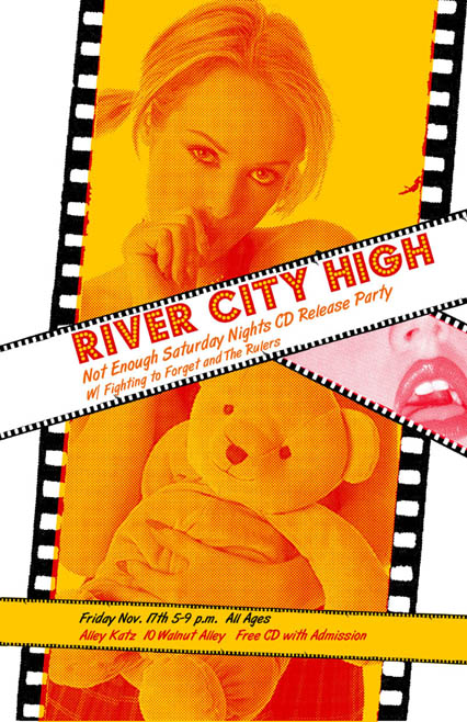 Rob Sheley - Posters - River City High CD Release Party